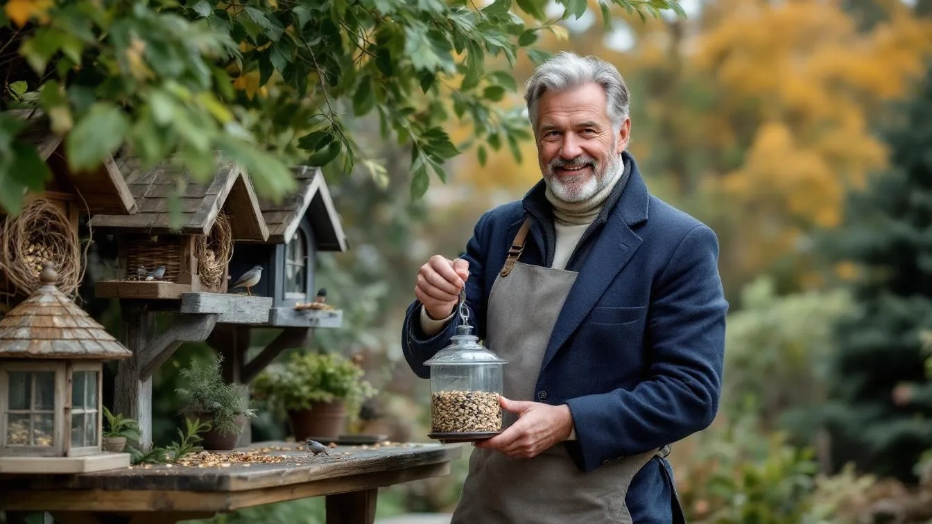 Ein Gärtner enthüllt seine erprobten Methoden, um Vögel sicher und gesund durch den Winter zu bringen
