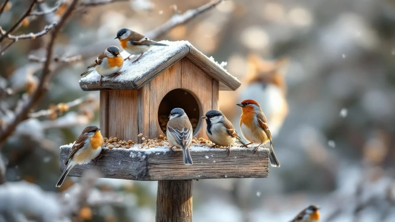 Gefahr am Futterhaus: Warum Gartenvögel im Winter jetzt ganz neuen Risiken ausgesetzt sind