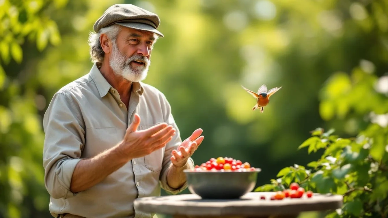 Lockruf für Rotkehlchen: Ein Vogelexperte verrät den ultimativen Obst-Trick für Ihren Garten