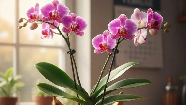Image pour Orchideen-Wunder im Februar: Dieser Küchenrest sorgt für eine spektakuläre Blüte