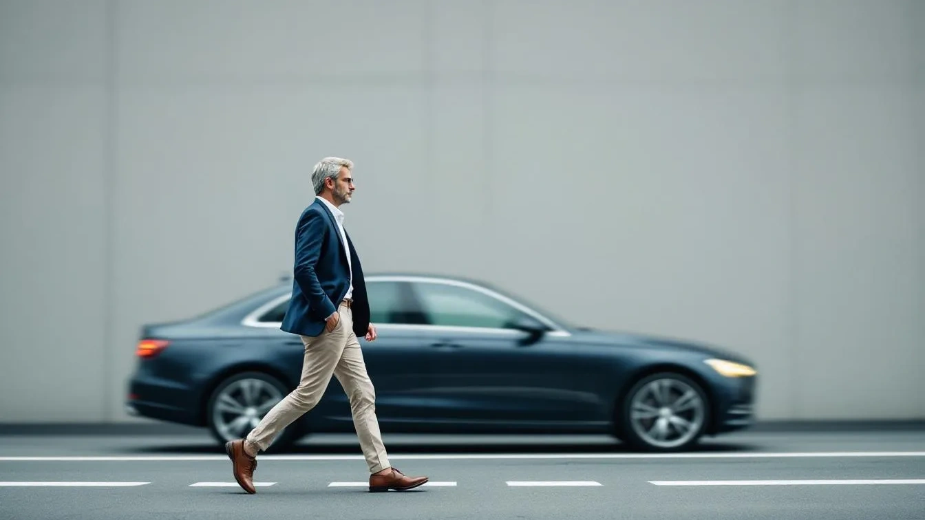 Psychologische Erkenntnisse: Welche Merkmale Fußgänger verraten, wenn sie freundlich dem Auto zum Dank zuwinken