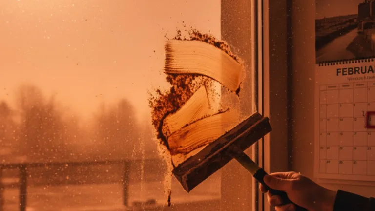Saharastaub-Alarm im Februar Warum Fensterputzen an diesem Wochenende ein fataler Fehler ist
